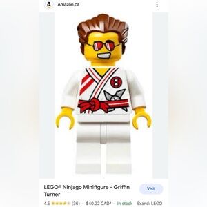 Lego - Griffin Turner Ninjago mini figure
